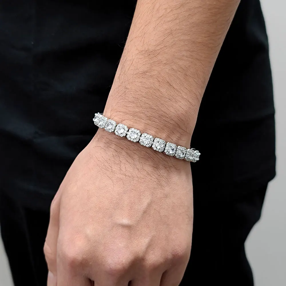 Pulseira Iced Society 925 Silver