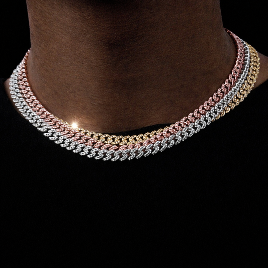 Corrente Cuban Diamond 6mm