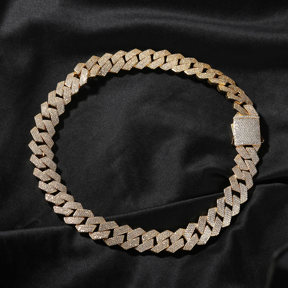 Colar Iced Chain 18K Gold Lorian