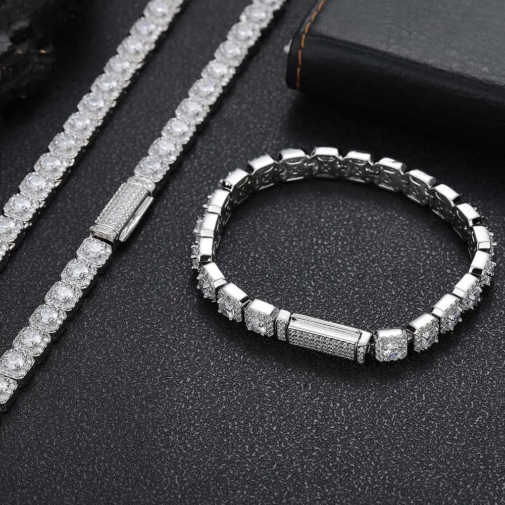 Pulseira Iced Society 925 Silver