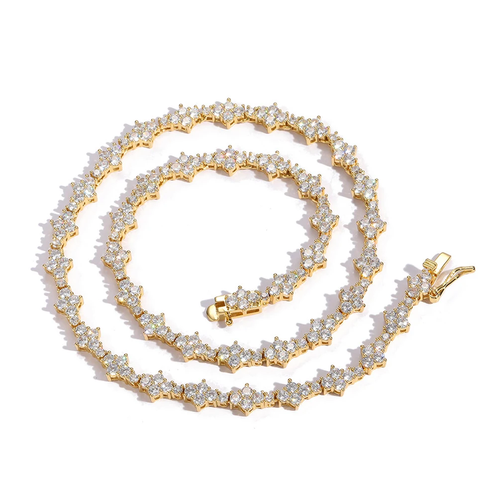 Colar Iced Grillz 7mm