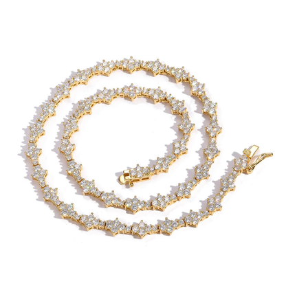 Colar Iced Grillz 7mm