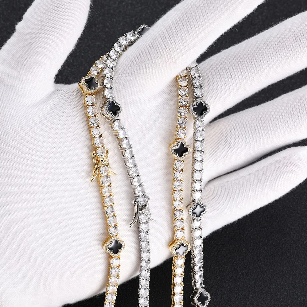 Pulseira Clover 18K Gold