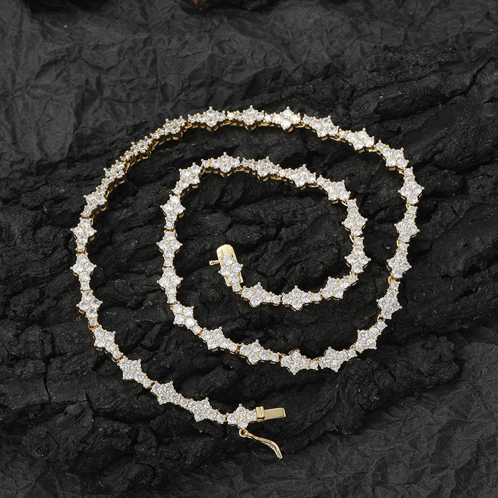 Colar Iced Grillz 7mm