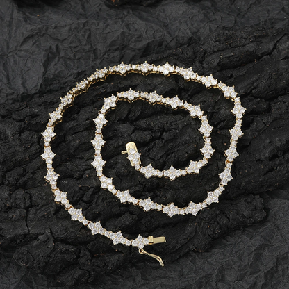 Colar Iced Grillz 7mm