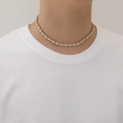 Colar Iced Grillz 7mm