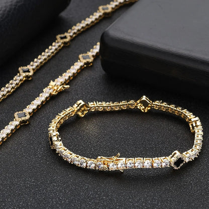 Pulseira Clover 18K Gold