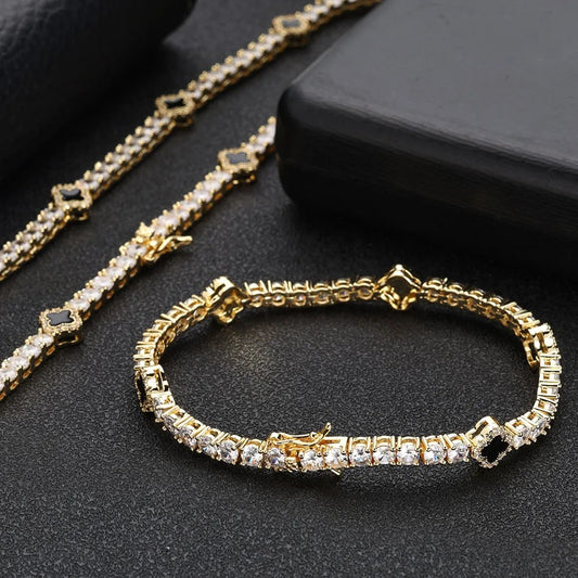 Pulseira Clover 18K Gold