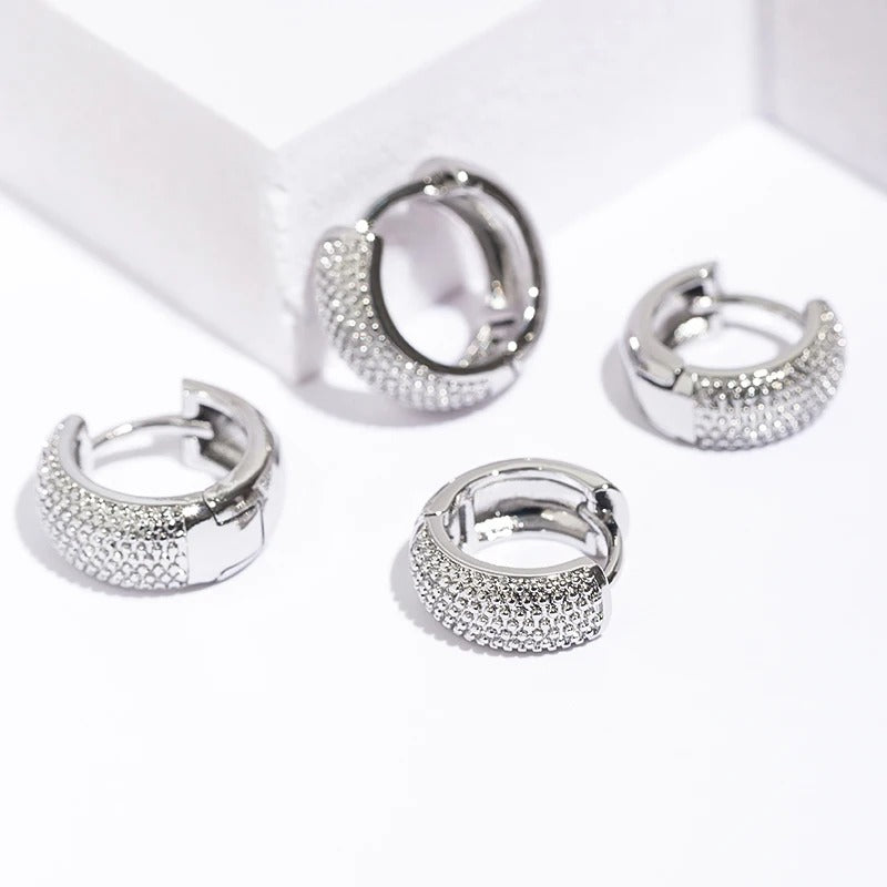 Brincos Style Diamond 10mm