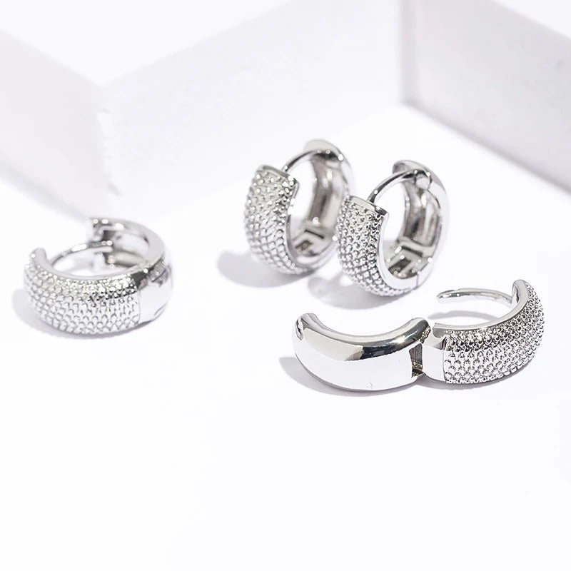 Brincos Style Diamond 10mm