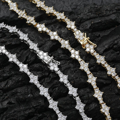 Colar Iced Grillz 7mm