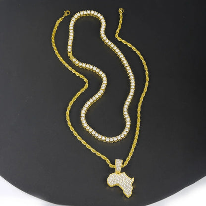 Colar Conjunto Africa VVS