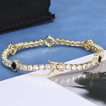 Pulseira Clover 18K Gold