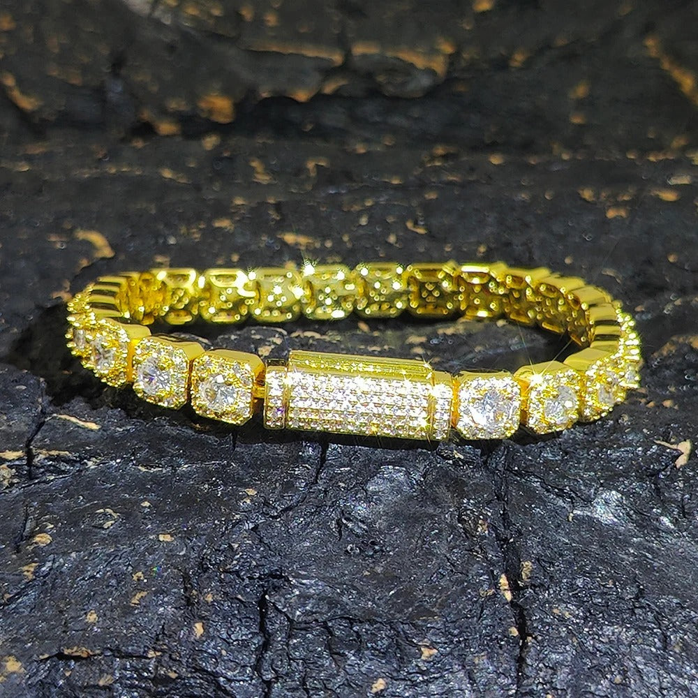 Pulseira Iced Society 18K Gold