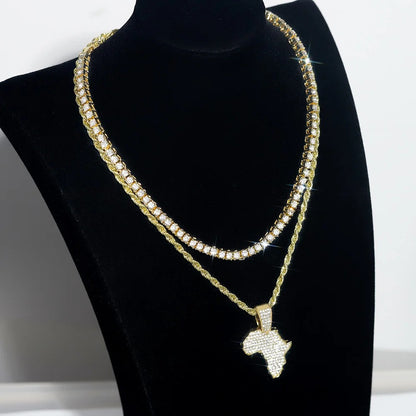 Colar Conjunto Africa VVS