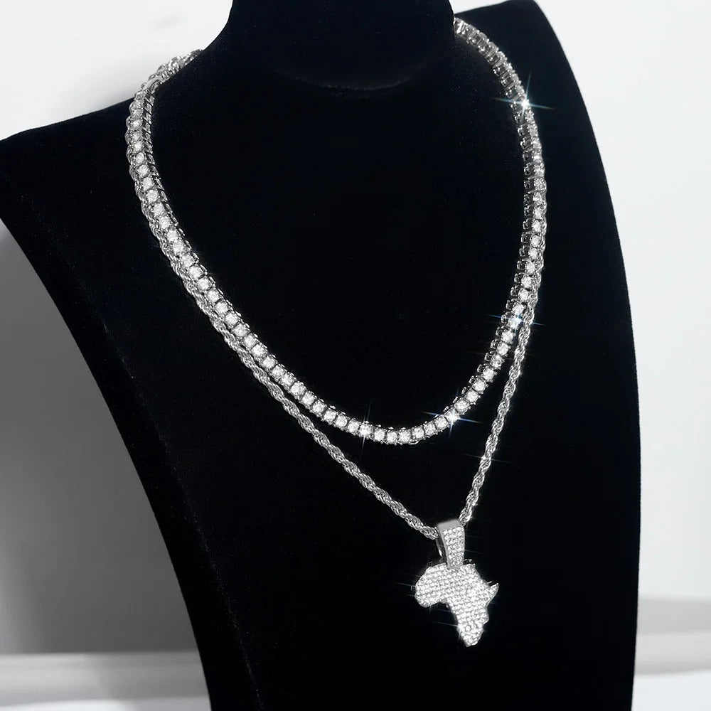 Colar Conjunto Africa VVS